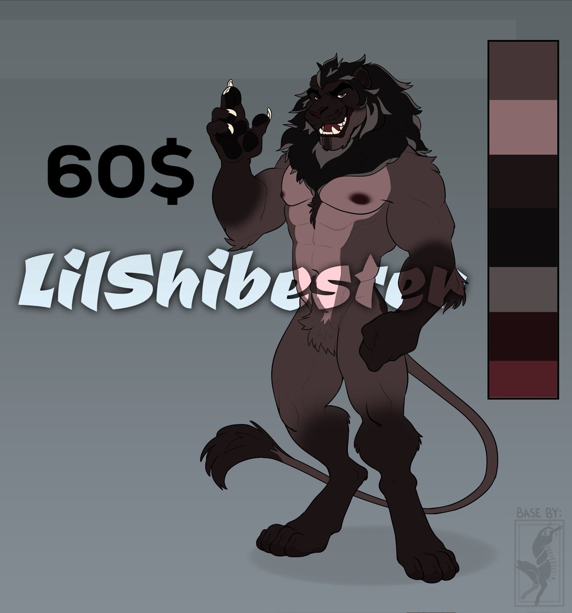 LilShibester's tweet photo. Last sales of the year ! 
2 lion adopts are still up and available for 60$ each

Coming with nsfw alts and extra views like back view and uploaded facial.

Dms are open if wanting to buy ! 😊❤ https://t.co/WmhSHPqOPa