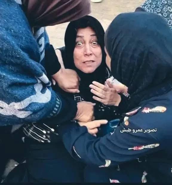 The eyes of a mother whose only son was martyred