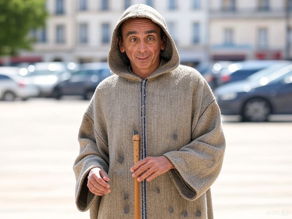 BaghliNacym's tweet image. J’ai croisé à alger ce matin un parkingeur pas comme les autres 😬 #Grok2 #FunMode #Zemmour