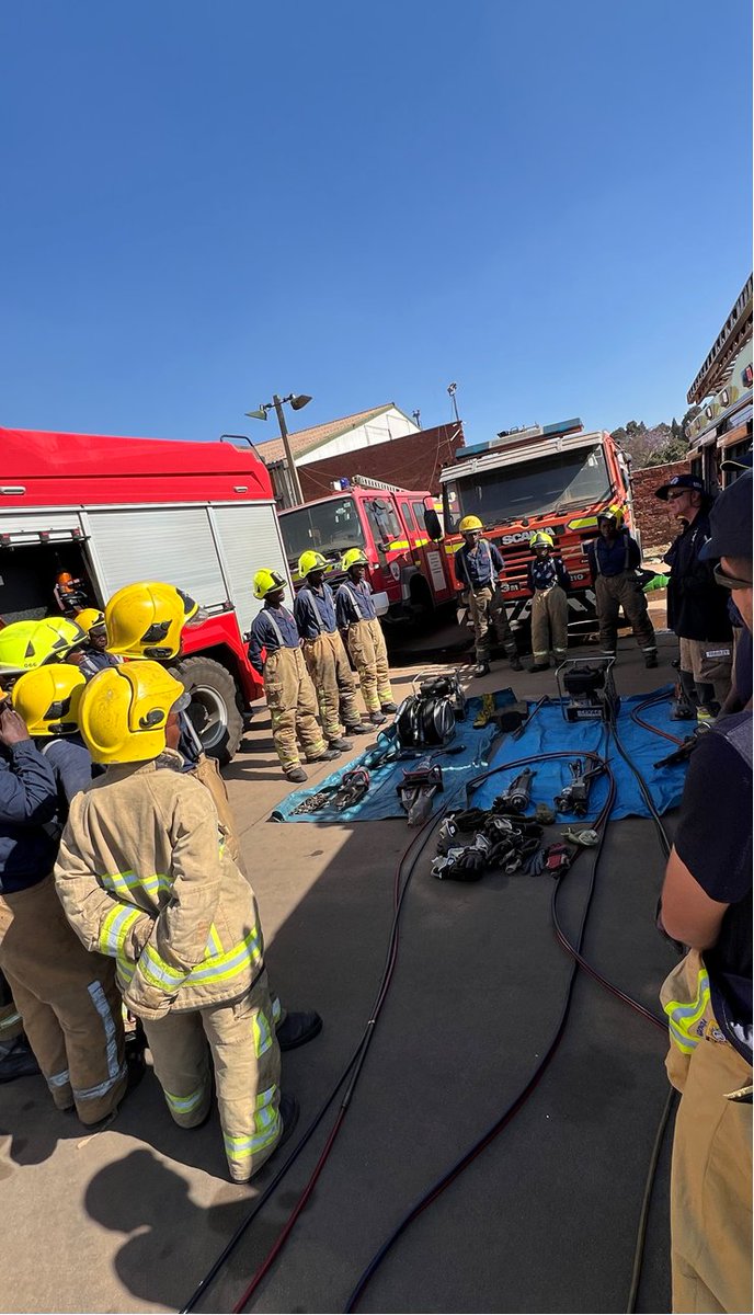 FF Kumbirai Kanyamaure from Wembley Green Watch volunteering in Zimbabwe with Operation Florian. Delivering valuable training and experience to Fire Brigades and colleagues around the world.