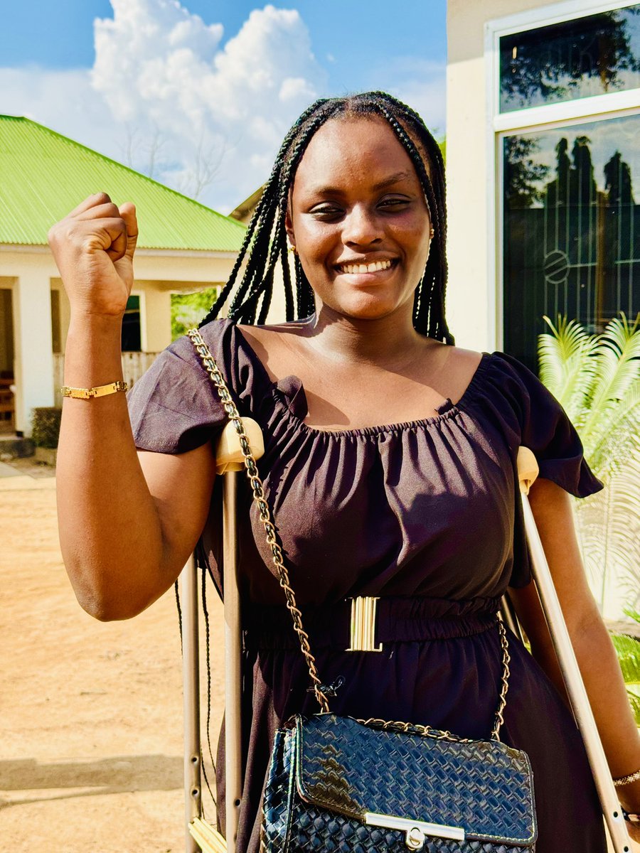 UNFPATanzania's tweet photo. “I feel safe and confident, the future is bright” 💪🏽
Through *Chaguo Langu Haki Yangu*, Funded by @FinnishEmbTZ 🇫🇮, we are protecting the rights of women & girls with disabilities, empowering them to thrive.
Together, we build an inclusive and brighter future.
#CLHY
#EndGBV https://t.co/VfA7zeBZbz