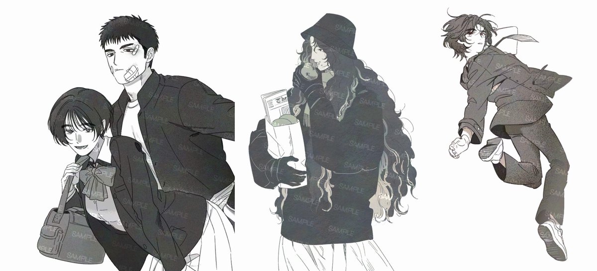 RT♥ 
좋은 날 기쁨을 함께 나누고자 RT추첨 1분께 모노톤 일러스트를 한 장 그려드립니다...! 
주중으로 추첨 후 재판이 무사히 끝나면 1분 더 추첨합니다. 따뜻한 밤 되시기 바랍니다 🙇‍♀️