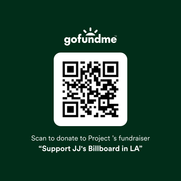 Rudethracha's tweet photo. For those of you who remember the JJ Billboard from New York, they're now planning to do it not far away from the Netflix services in LA. For this one to happen, it's a huge amount of money so they would appreciate if you can donate some dollars. Use the QR code in the second pic https://t.co/ZWs25FIqrQ
