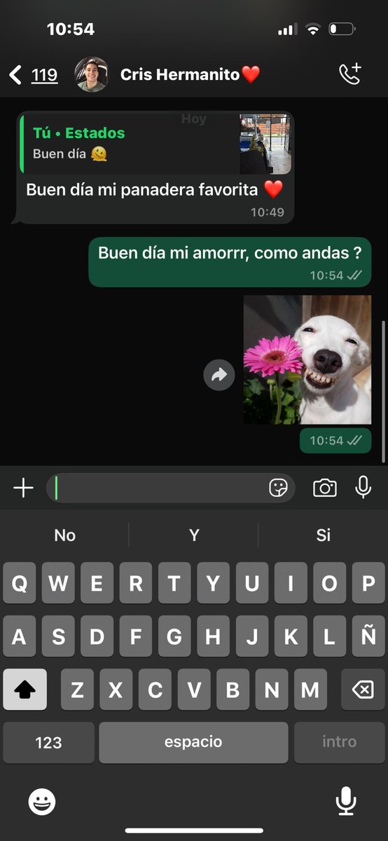el único buen día q quiero toda mi vida😍🥺