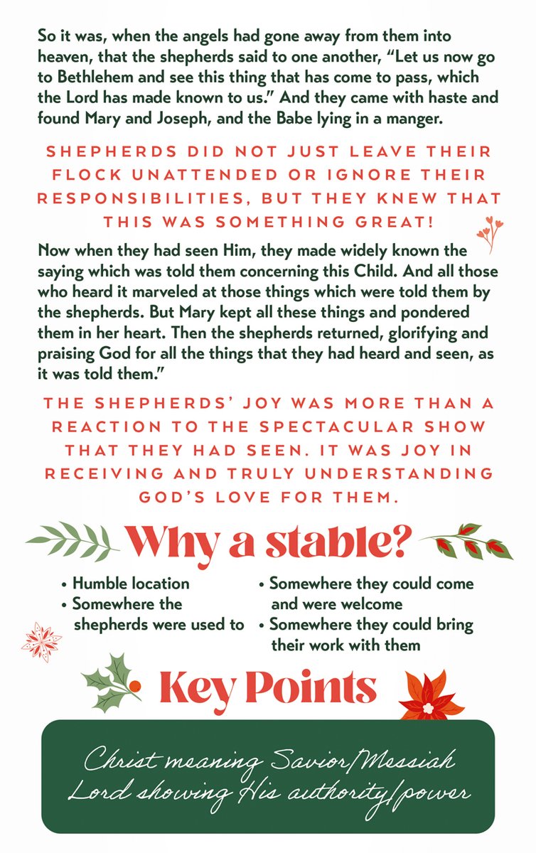 jccelgin's tweet image. #TeachingGuide | Great Joy » The Shepherds’Joy | 12-15 #December #God #Elgin