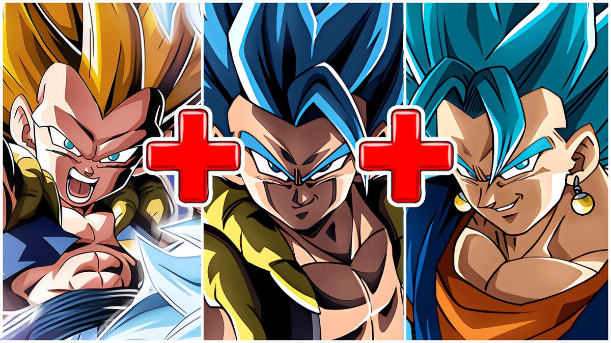 100% LR SSJ3 GOTENKS + EZA LR VEGITO BLUE + EZA LR GOGETA BLUE! Dragon Ball  Z Dokkan Battle ➥ https://t.co/4gkX18BSQv ➥ https://t.co/4gkX18BSQv, image size:1199x674