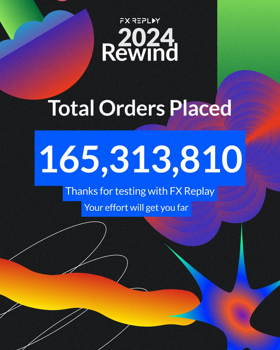 fx_replay's tweet image. What did your year in trading look like? Dive into your stats, celebrate your wins, and learn from the journey. FX Replay Rewind is here to help you gear up for an even better year ahead! 💪📈
Check out yours now on FX Replay!
#FXReplayRewind #FXReplay #Backtesting…