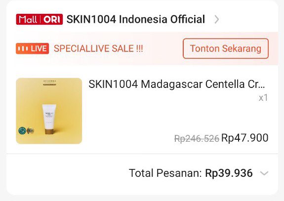 kindaleftoutt's tweet photo. Mengkageeet dpt harga 30rb an moist skin1004 😭 
Plis harganya segini terus gak!?😭🫵🏻 https://t.co/8P68sa4RIb