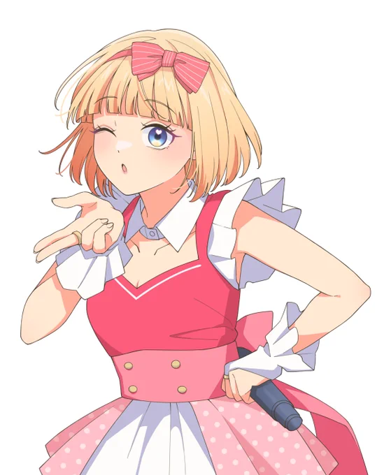 サニパのイラストに追加で新規イラスト2枚描かせていただきました! 3枚それぞれで色んな表情のmonaちゃんが見られるように雰囲気をガラッと変えて描きました ご参加いただいた皆さんありがとうございますー! ファンサいっぱいもらっちゃった〜〜 #超絶あざといファンサしちゃうぞ