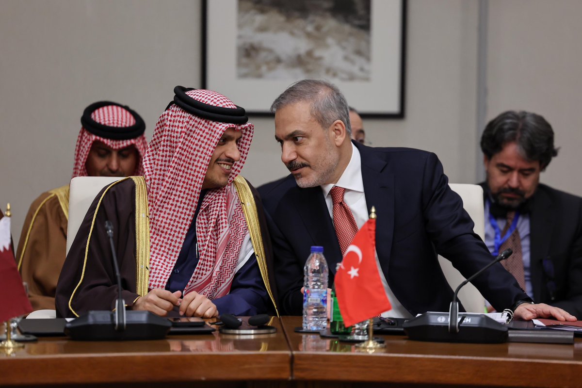Minister of Foreign Affairs <a href="/HakanFidan/">Hakan Fidan</a> attended the meeting on Syria hosted by Jordan, in Aqaba.

Jordan, Türkiye, US, UAE, Bahrain, France, Qatar, Saudi Arabia, Iraq, Lebanon and Egypt attended the meeting at the foreign ministers level while representatives of Germany, the UK,