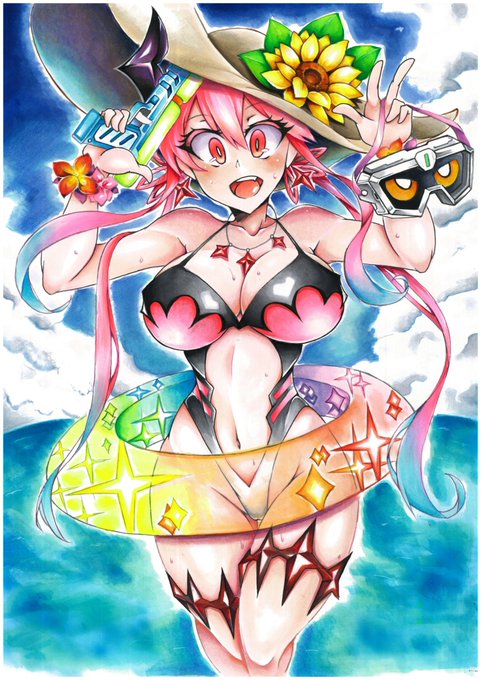 アナログ時代の本気ピーク時絵 