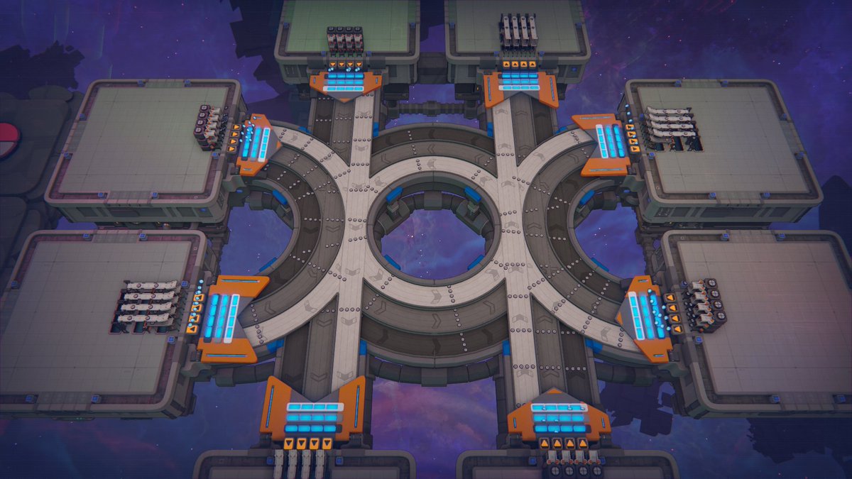 tobspr's tweet image. Space Belts got a sweet visual overhaul with the new 0.0.9 update that clearly shows what shapes are transported on which layer!

It also just looks really good to be honest.