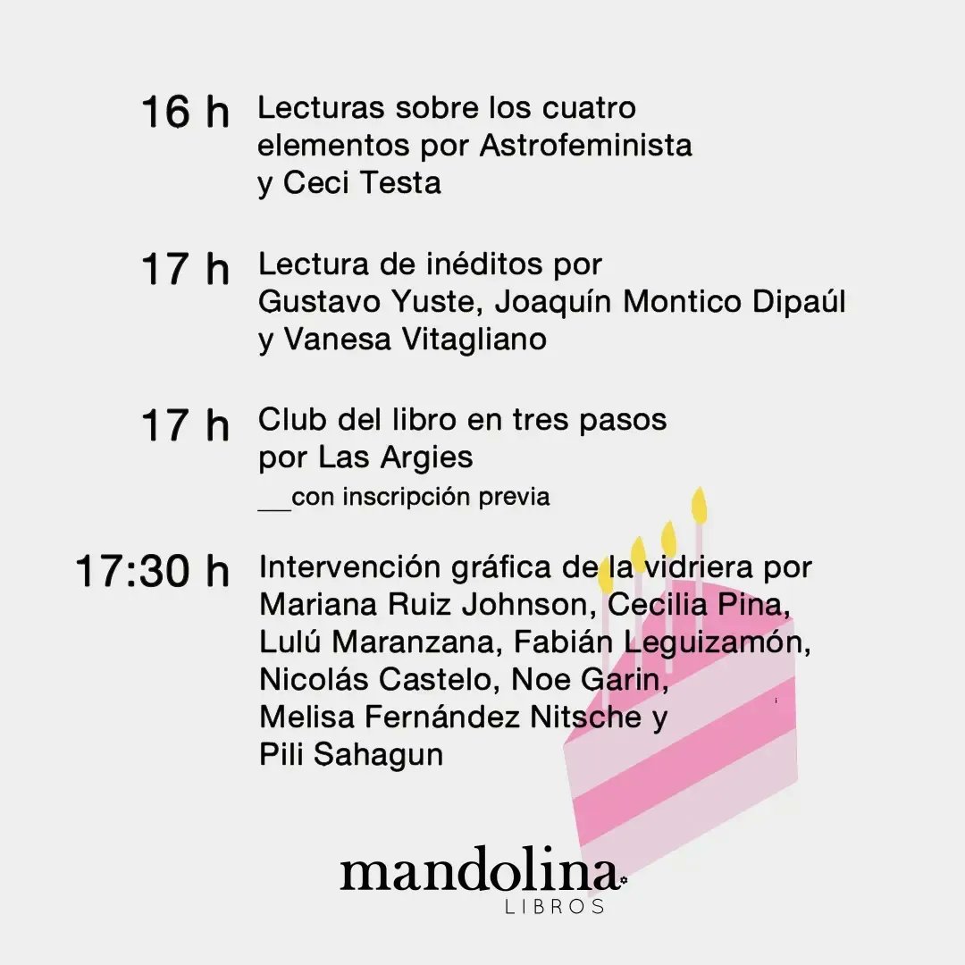 Mandolina Libros tweet media