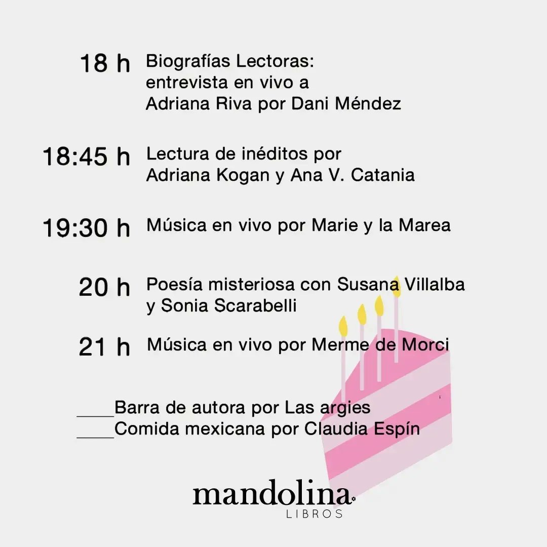 Mandolina Libros tweet media