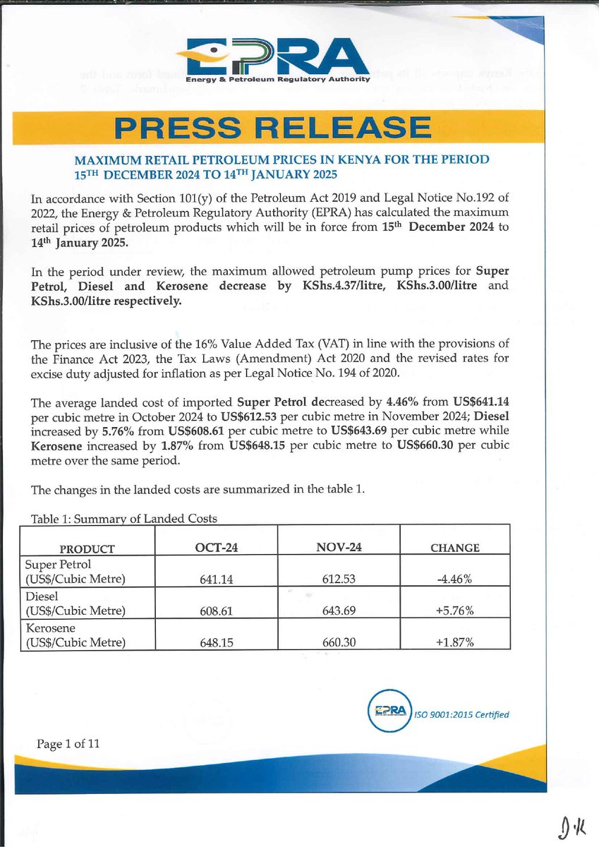Energy and Petroleum Regulatory Authority tweet media