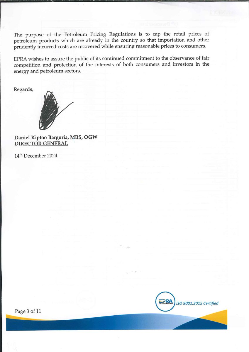 Energy and Petroleum Regulatory Authority tweet media