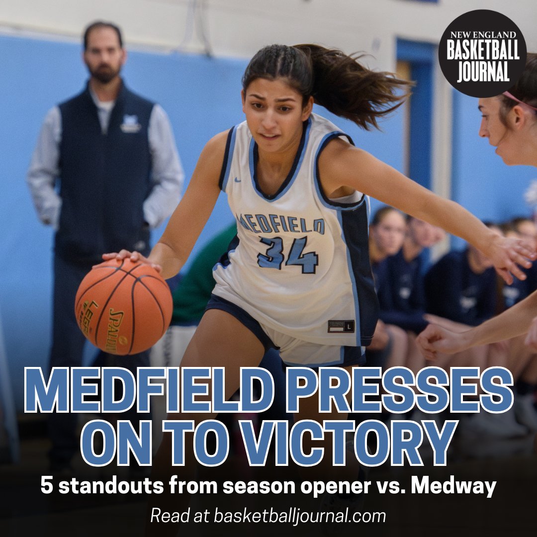 The MIAA season is off and running 🏀

<a href="/ethman43/">Ethan Fuller</a> caught Medfield's season-opening victory against Medway on Friday. Here are five standouts from the matchup:
basketballjournal.com/2024/12/14/5-g…