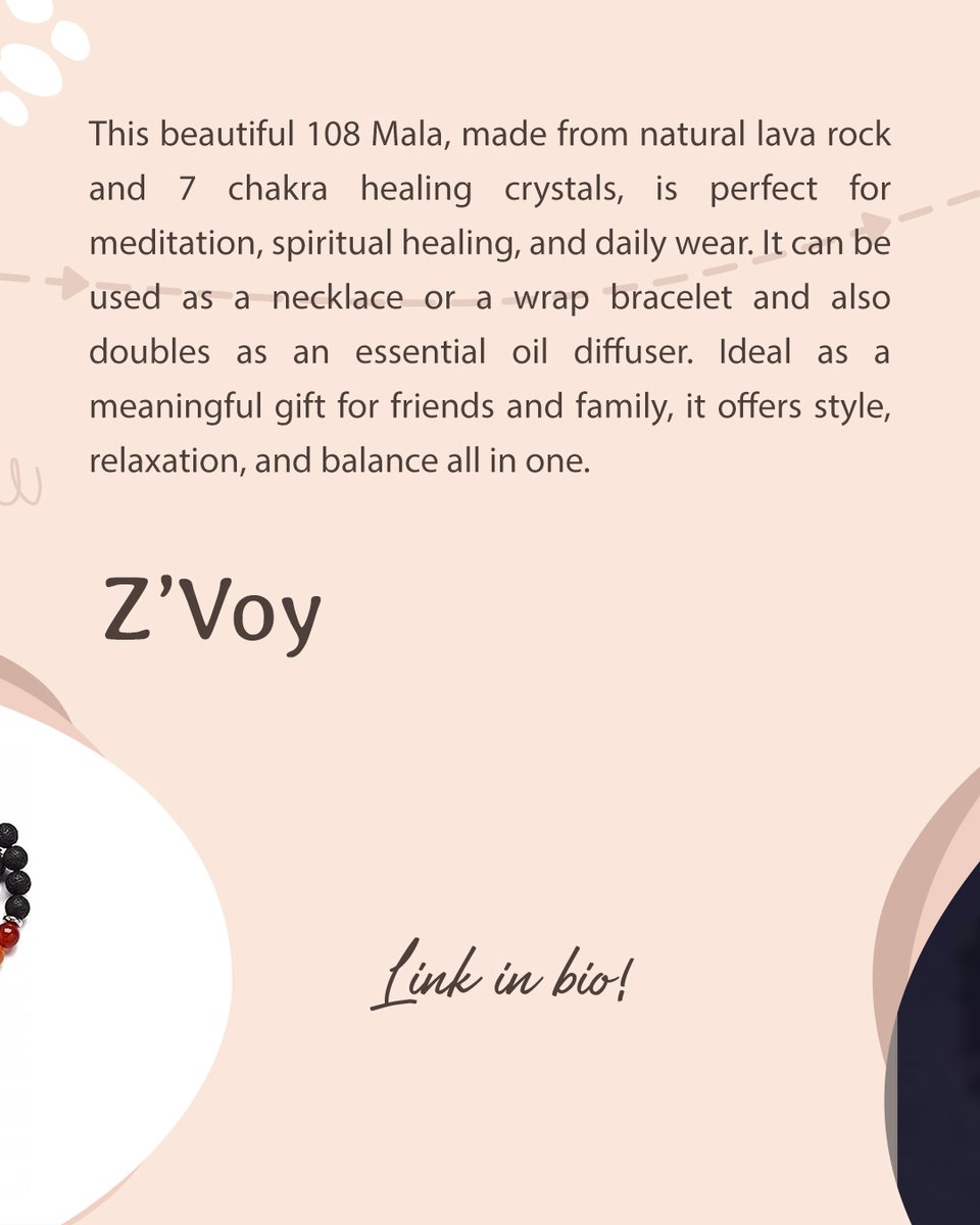 Thebcultures's tweet image. 🛒Shop premium quality malas by @zvoyjewelry  on theblendingcultures.com  website. 

#LavaRockJewelry #7ChakraMala #ZvoyJewelry #TheBlendingCultures #SpiritualAccessories"