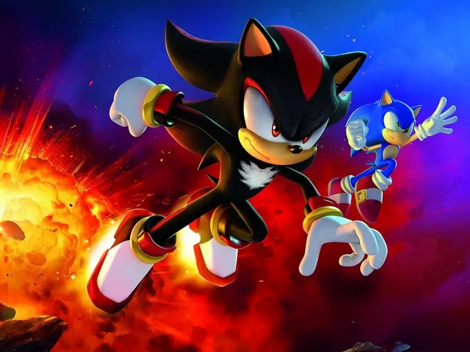 nenemyun's tweet photo. whenever Shadow takes the centre stage Sonic just hangs around back like his trophy wife https://t.co/VuRNr7RUqt