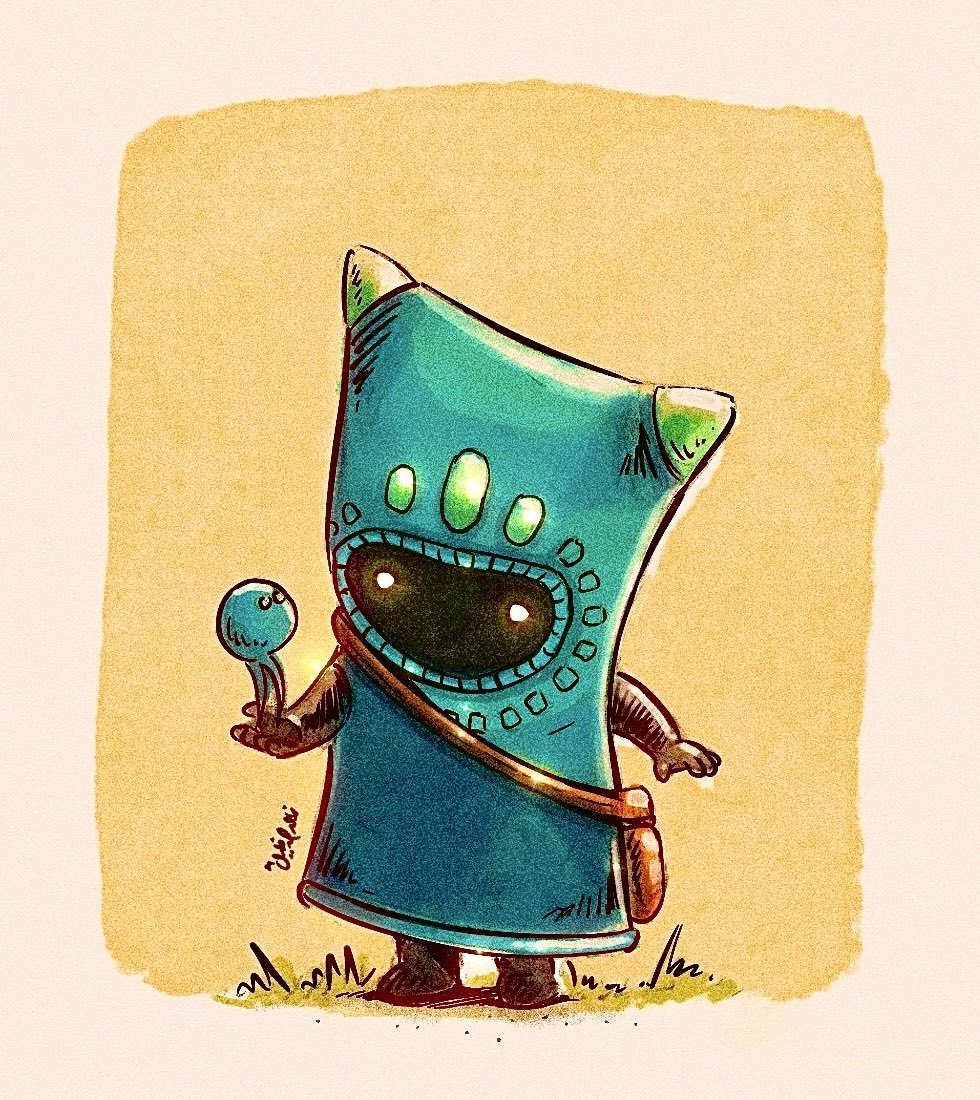 kdcartoon's tweet photo. رسمة شخصية لعبة The Last Campfire 💛 https://t.co/Jmu3orAjY0