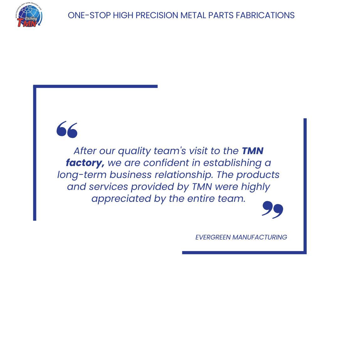 TMNphotoetching's tweet image. Another satisfied client! We take pride in delivering high-quality, precise etching services that meet the needs of our customers. Thank you for choosing TMN for your metal fabrication needs!

#etching #tmnetch #tmnfabrications #photochemicaletching #metalwork  #metalpolishing