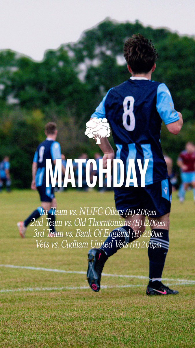 🎄 MATCHDAY 🎄

Last round of fixtures before the Christmas break!

4 games at the home of football today. See you there! 🍷🍻🎄