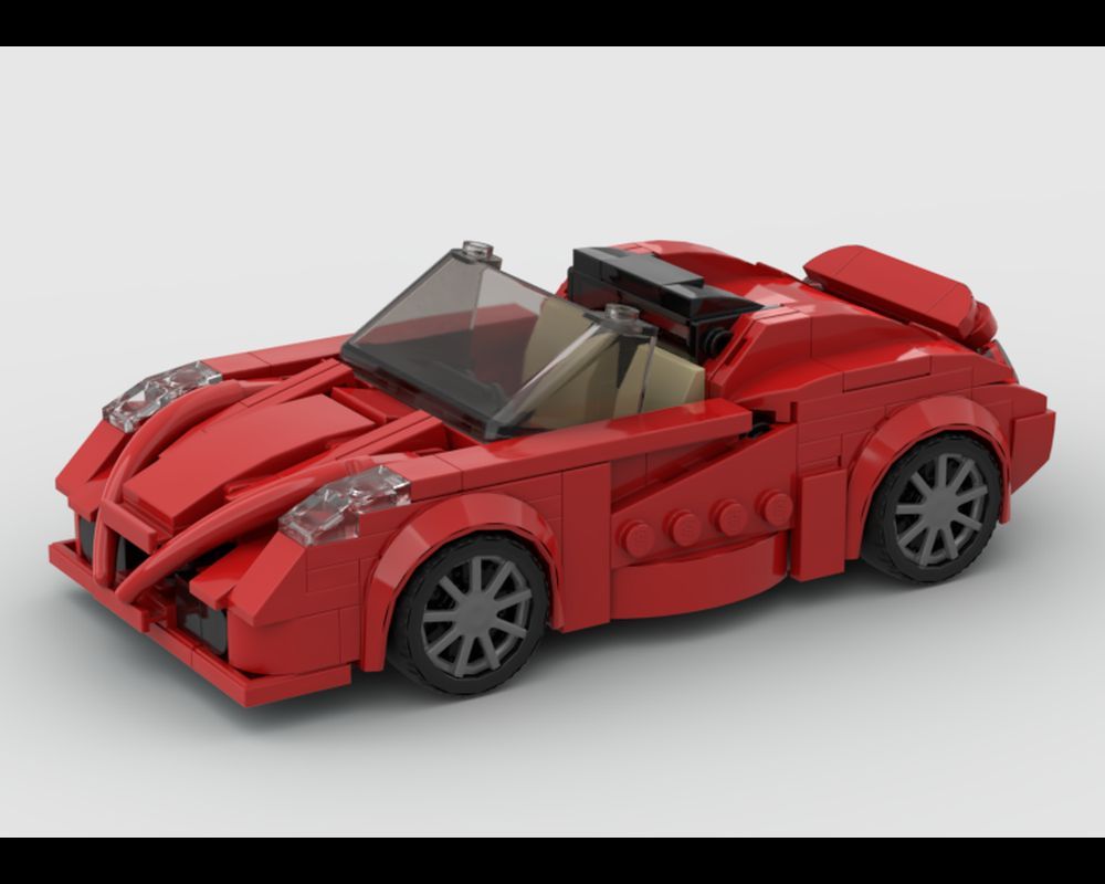 Alfa Romeo 4C by BrickMOCery #LEGO reb.li/m/204294