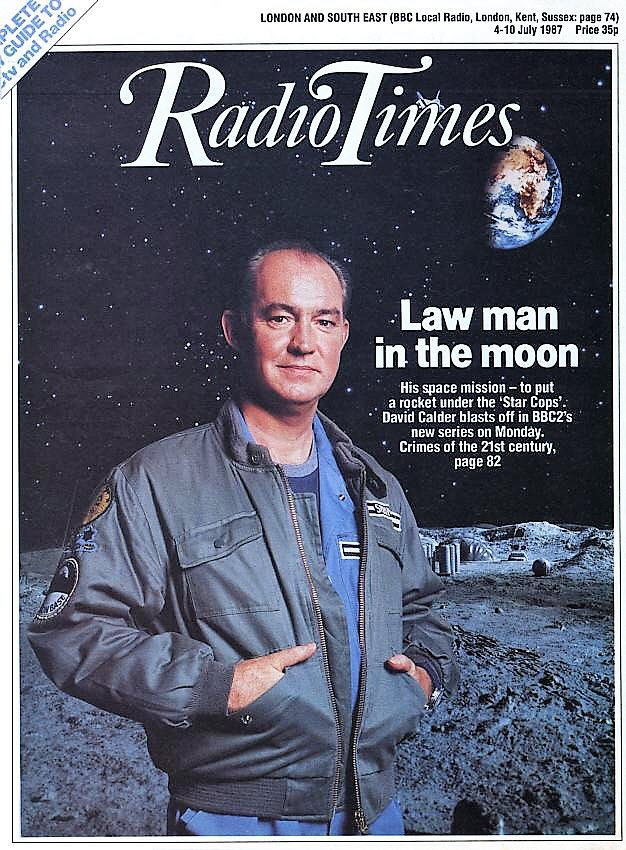 RodneyMarshall1's tweet photo. 1987. The BBC sabotages Chris Boucher's hybrid series, appointing an unsympathetic producer and broadcasting it in the summer on BBC2, in an odd 8.30pm time slot. What a waste of a fine lead actor, David Calder, and a great concept combining sci-fi, police procedural and western. https://t.co/wU4jykllAF