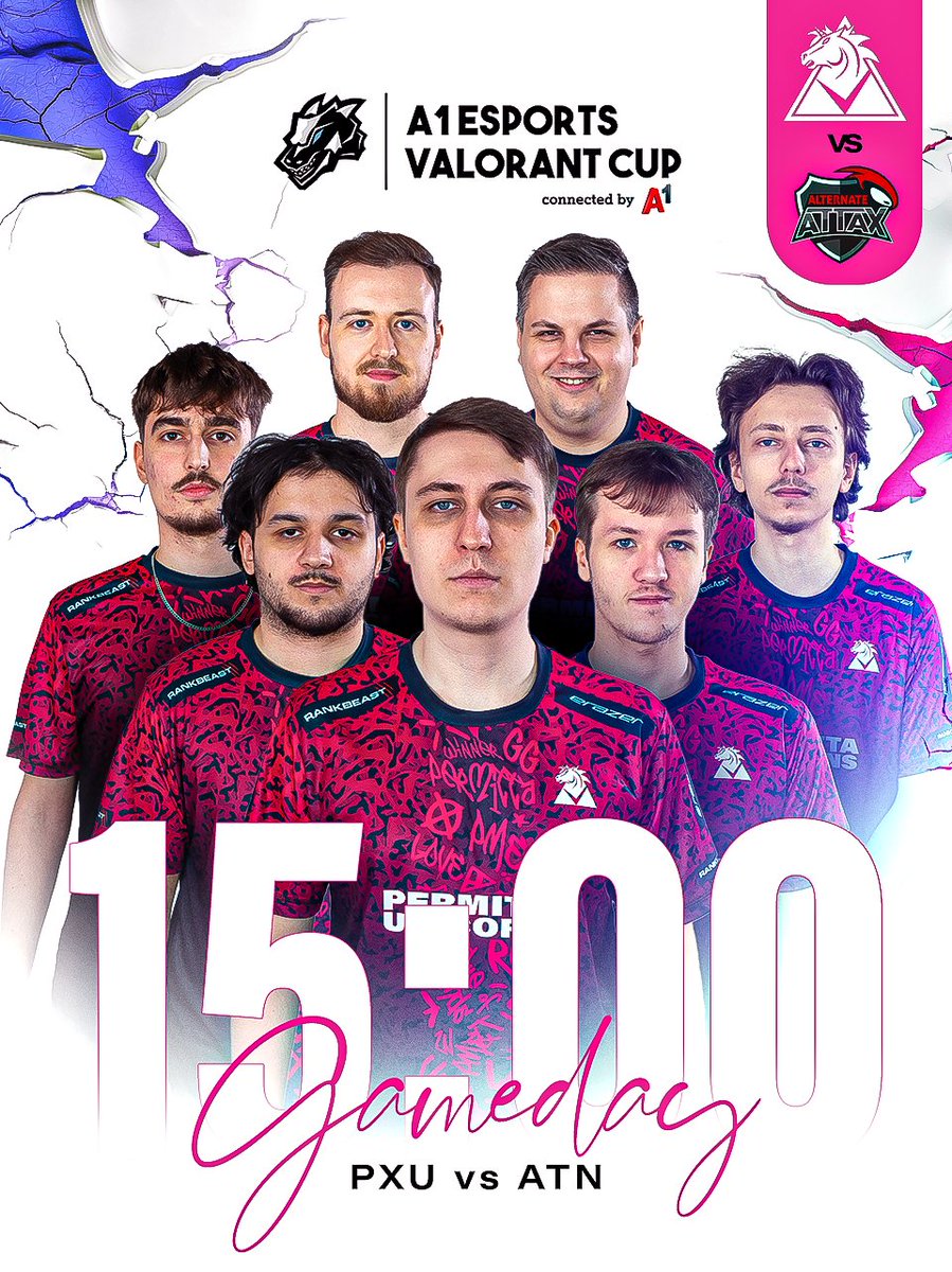 uol_valorant's tweet image. Und weiter geht's 🧱

🆚 @ATNattax 
🕒 15:00
➡️ @A1eSports_AT 

#PXUWIN