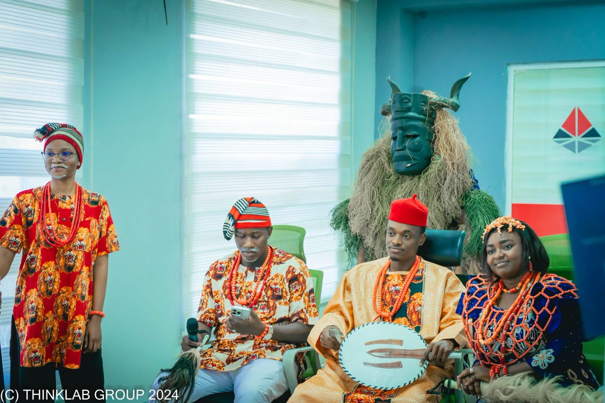Thinklabgroupng's tweet photo. The Grand Finale of our 2024 Strategy Session! We aligned our goals, shared knowledge, and planned for 2025 Project managers presented their projects, we celebrated Cultural Day and ended with a dinner party. #ThinklabGroup #StrategySession #GrandFinale #Trending #dinner #culture https://t.co/o1KFDKRvY9