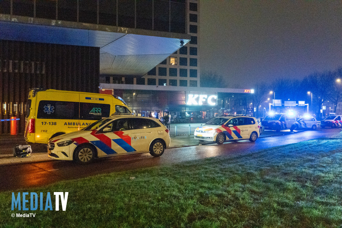 Schietincident op Galvanistraat in Rotterdam, slachtoffer gewond naar ziekenhuis
