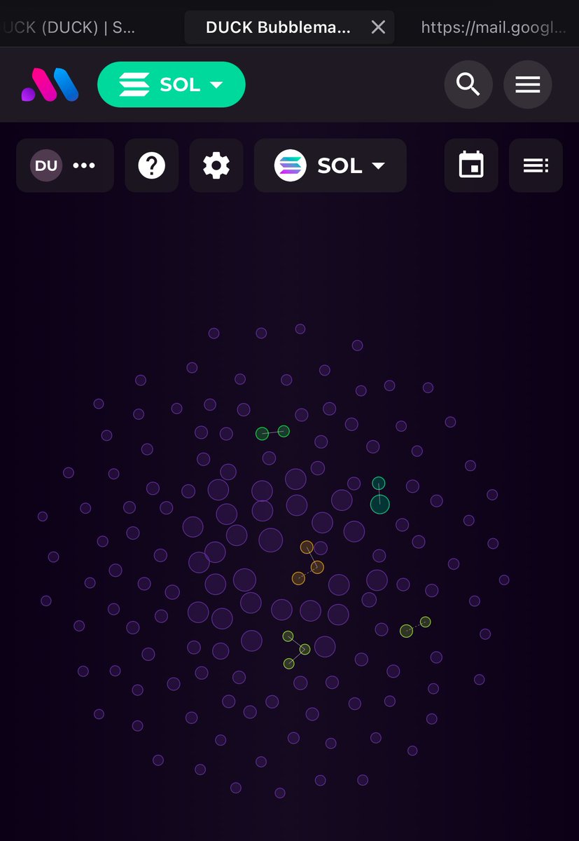 DUCK DUCK SAFE 🟡

This is how the $DUCK <a href="/bubblemaps/">Bubblemaps</a> looks like.

Healthy and clean distribution.

Those who QUACK, QUACK HARDER!

CA: DuCkgU1FxJiMRrpP1y7ftZrjuYsk3S1TXF16CF2hPpy9

#DUCK HARDER

More to come!