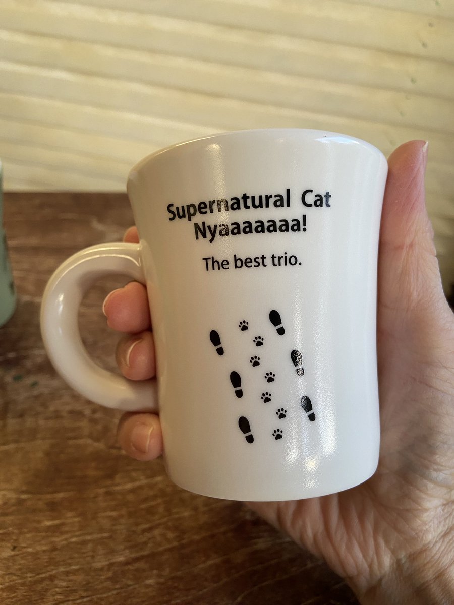 uminekosya's tweet photo. 超常現象キャットニャーのマグカップ、
できました！
◯テカテカしないマット加工
◯裏側には2人と1匹が歩いた足跡デザイン
◯裏底にうみねこ社のロゴマーク入り
◯飲み物を飲んだ後に現れる
Have a nice day UFO🛸
なかなか良い仕上がり❤️
オンラインショップで販売中です♫

https://t.co/YwPX1soD10 https://t.co/PWDWgbmvJs