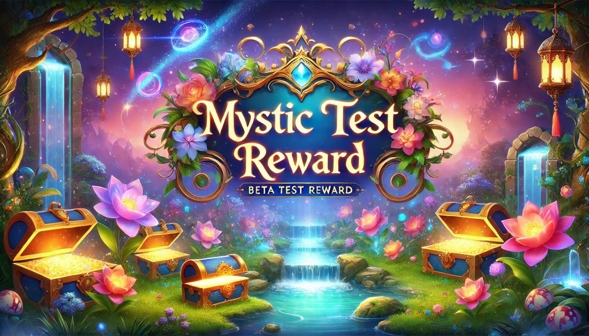 🚨 Mystic Garden Beta Test Reward Alert! 🚨
🌿 Dive into the enchanting world of Mystic Garden and claim your share of $500 AURA in rewards! 🌟

🎮 Beta Testers Wanted
💎 Exclusive prizes await 🌌

⏳ Don't miss the magic—beta testing opens soon!

#MysticGarden #BetaTest #Rewards
