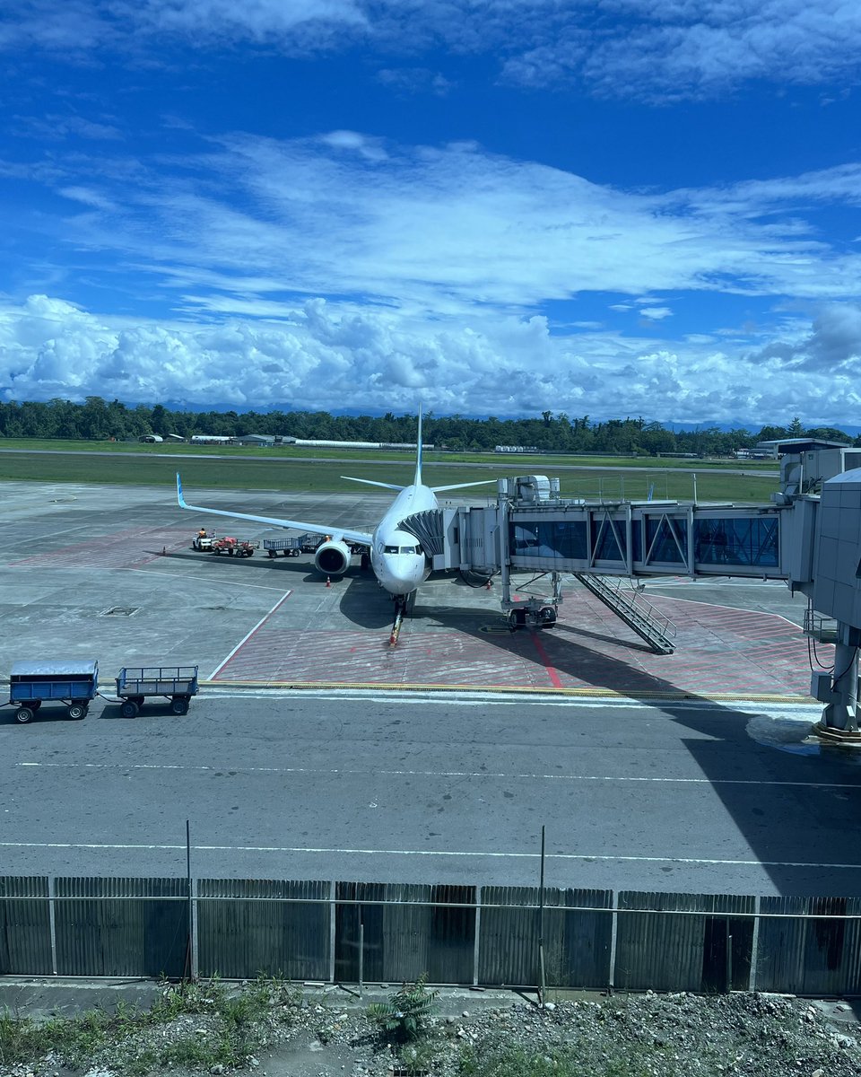 Abd_Mudanang's tweet image. Bandara baru Timika 

#airport #mozeskilangin #timika