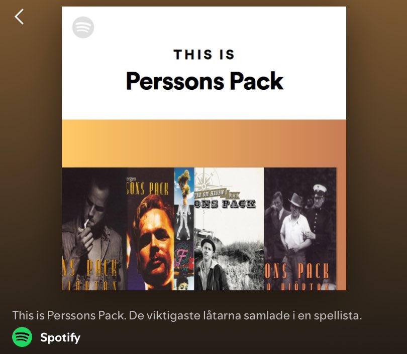 Alltså <a href="/Spotify/">Spotify</a>. Det här billiga kollaget hade vilken praoelev som helst gjort bättre i Clipart/Paint 1995. Ovärdigt en så otrolig låtskatt.