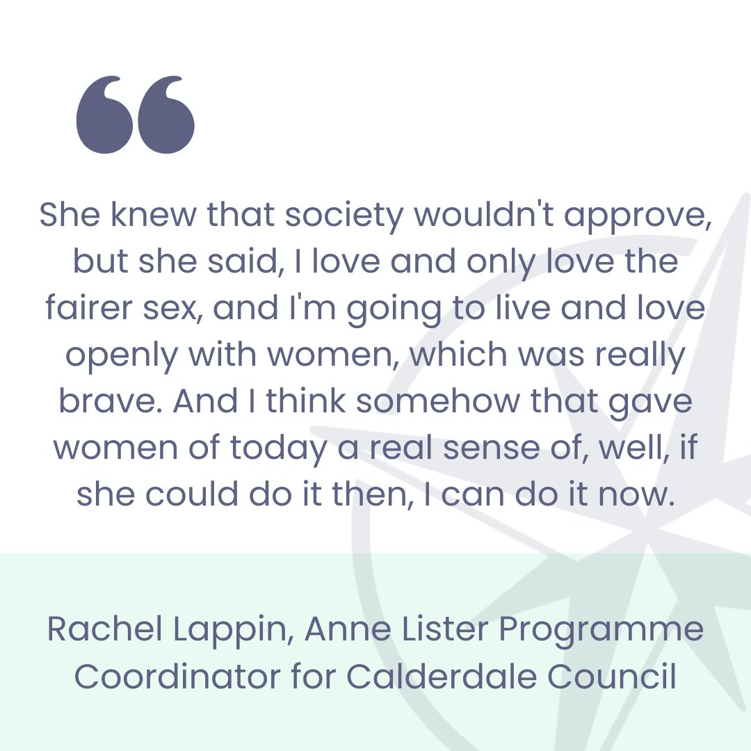 CuriousMotion_'s tweet image. An LGBTQ+ icon...

Listen to the latest episode of #caldernavigation, where @RachelLappin17 talks all things Anne Lister, and about her fascinating journey into this unique career. 

Episodes and transcripts:
curiousmotion.org.uk/calder-navigat…