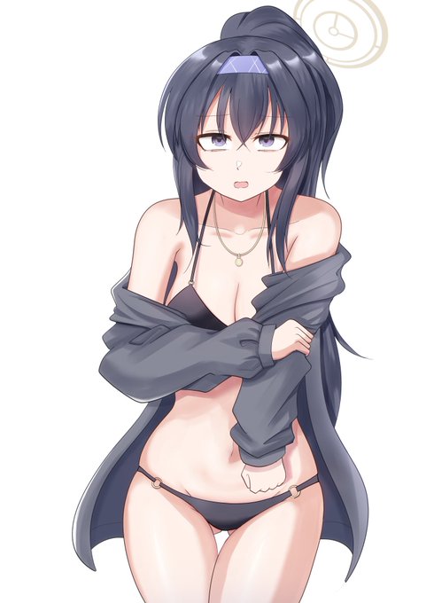 水着ウイ
#ブルアカ 