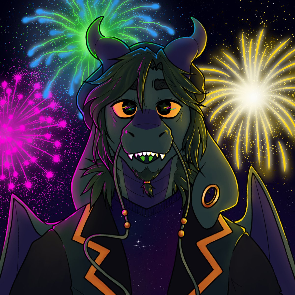 _fenrir_666's tweet image. fireworks for @Jackostar10000 !!!