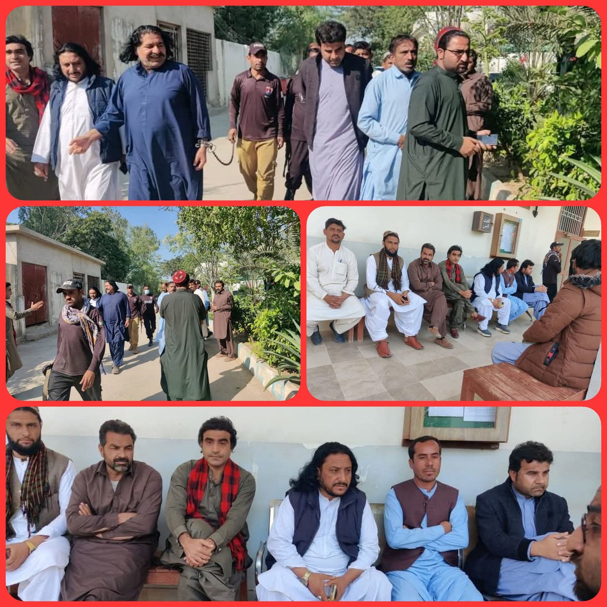 Achakzai__raziq's tweet photo. علی وزیر کو آج بلوچستان حب چوکی کی عدالت میں پیش کردیا، جج نے 7 دن کی جیل کسٹڈی پر جیل بھیج دیا 
#StopStateTerroism
#ReleaseAliWazir https://t.co/MyD5GUAtkg