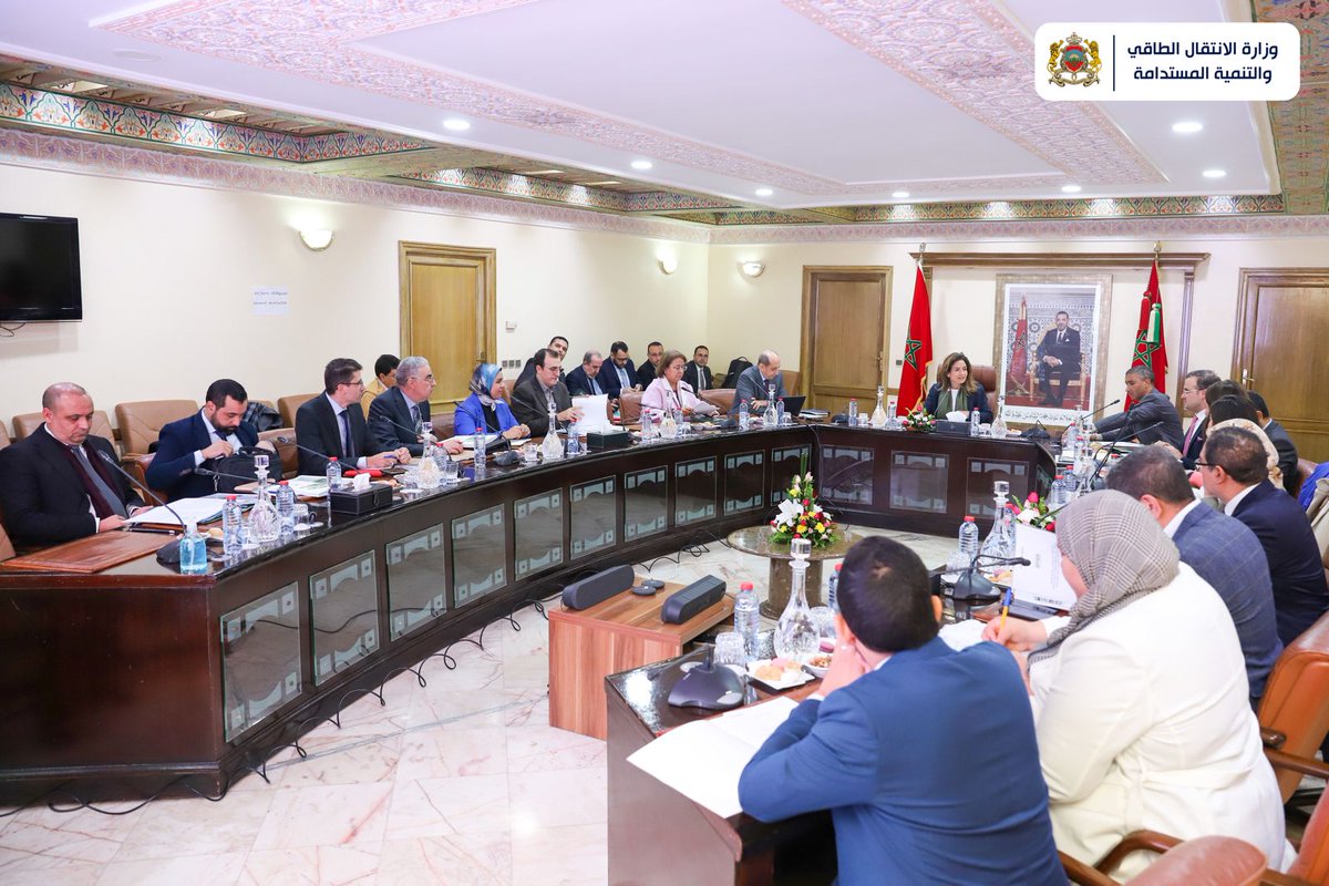 MTEDD وزارة الانتقال الطاقي والتنمية المستدامة (@mteddmaroc) on Twitter photo ترأست د. ليلى بنعلي <a href="/LeilaBenali_/">Leila Benali 🇲🇦🇺🇳</a>، وزيرة الانتقال الطاقي والتنمية المستدامة، يوم أمس بالرباط، اجتماع المجلس الإداري العاشر للوكالة الوطنية للنجاعة الطاقية، بحضور السيد محمد ابن يحيا، المدير العام للوكالة, إلى جانب عدد من السادة أطر الوزارة والوكالة.
#المغرب #النجاعة_الطاقية ترأست د. ليلى بنعلي <a href="/LeilaBenali_/">Leila Benali 🇲🇦🇺🇳</a>، وزيرة الانتقال الطاقي والتنمية المستدامة، يوم أمس بالرباط، اجتماع المجلس الإداري العاشر للوكالة الوطنية للنجاعة الطاقية، بحضور السيد محمد ابن يحيا، المدير العام للوكالة, إلى جانب عدد من السادة أطر الوزارة والوكالة.
#المغرب #النجاعة_الطاقية