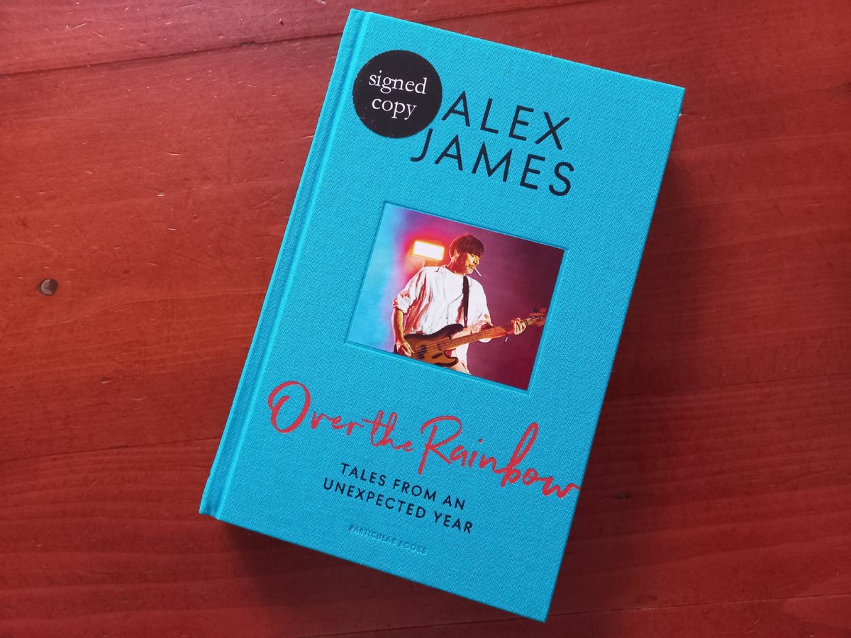 Yesss! Signed and delivered! Big thank you to <a href="/alexjameshq/">Alex James</a>