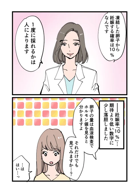 40歳目前で決断した卵子凍結のリアル  4/4
#漫画が読めるハッシュタグ 