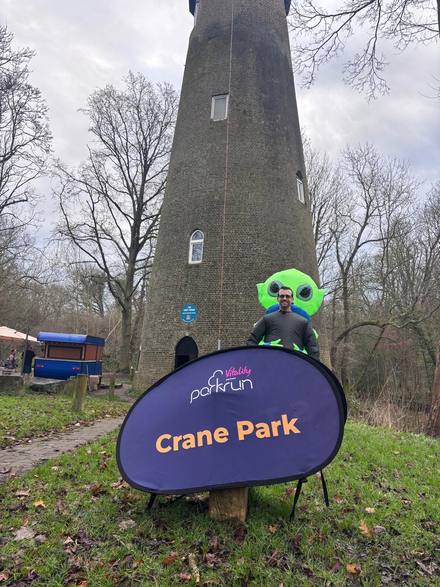 Crane parkrun tweet media