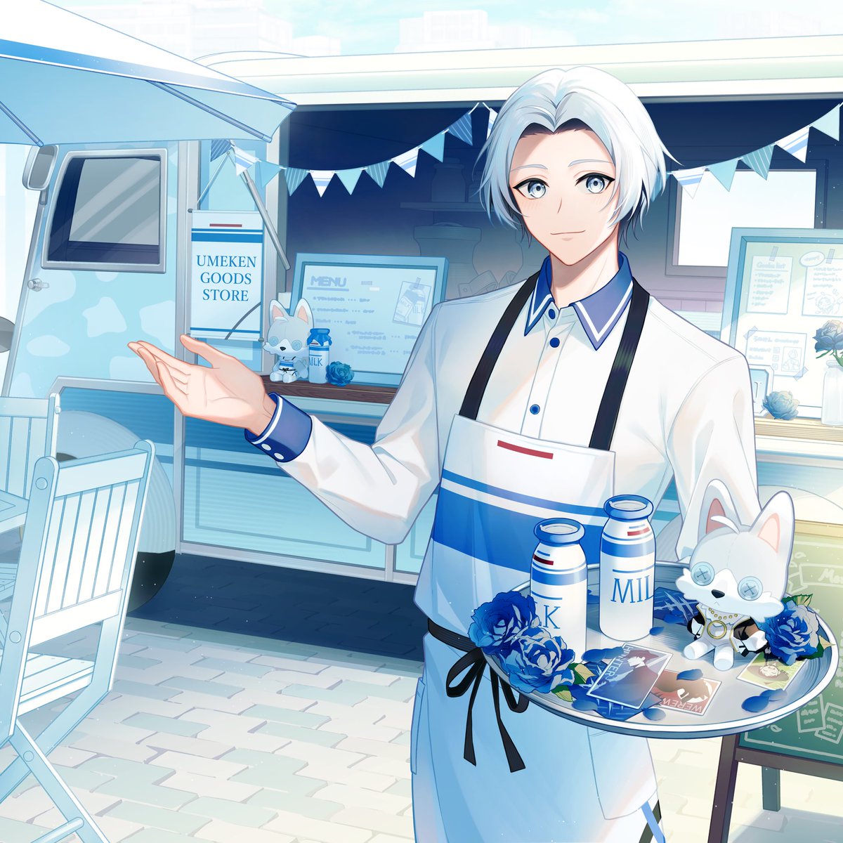 大変お待たせしました！ キッチンカーで販売するグッズこちらになり