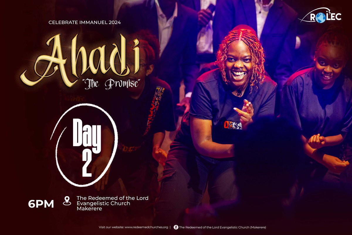 DAY 2 almost starting 🔥🔥 
Make sure you are here in time 6pm.

#Ahadi #Thepromise