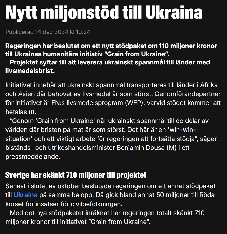 BroderNilsson's tweet photo. Det biståndsindustriella komplexet rullar vidare.
#Kickbacks
#Mutor https://t.co/22k9x6wT4p