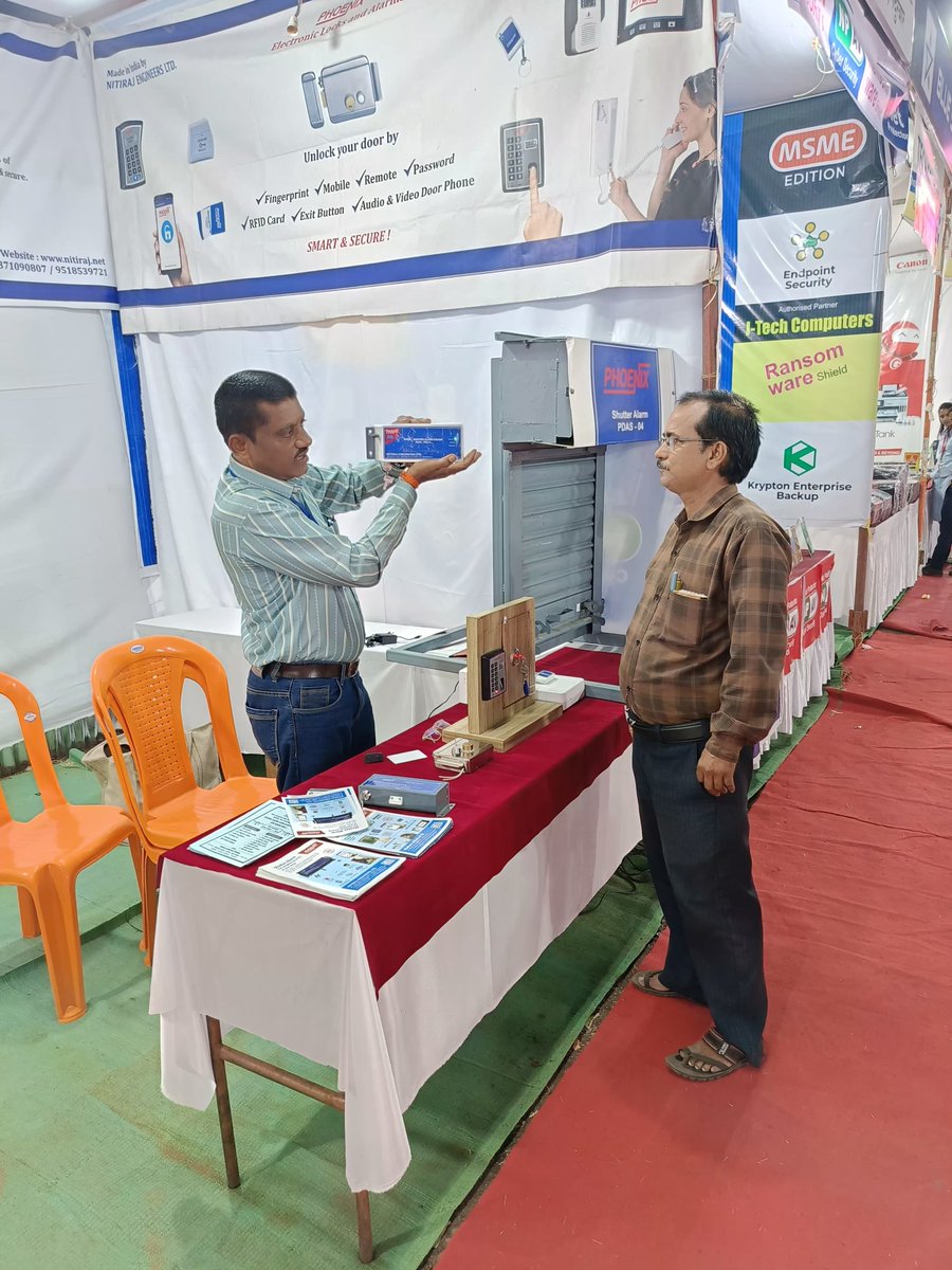 Phoenix_Nitiraj's tweet image. Exhibition season!
Visit our booth and get a demo of all our new products!

#phoenix #nitirajengineersltd #exhibition