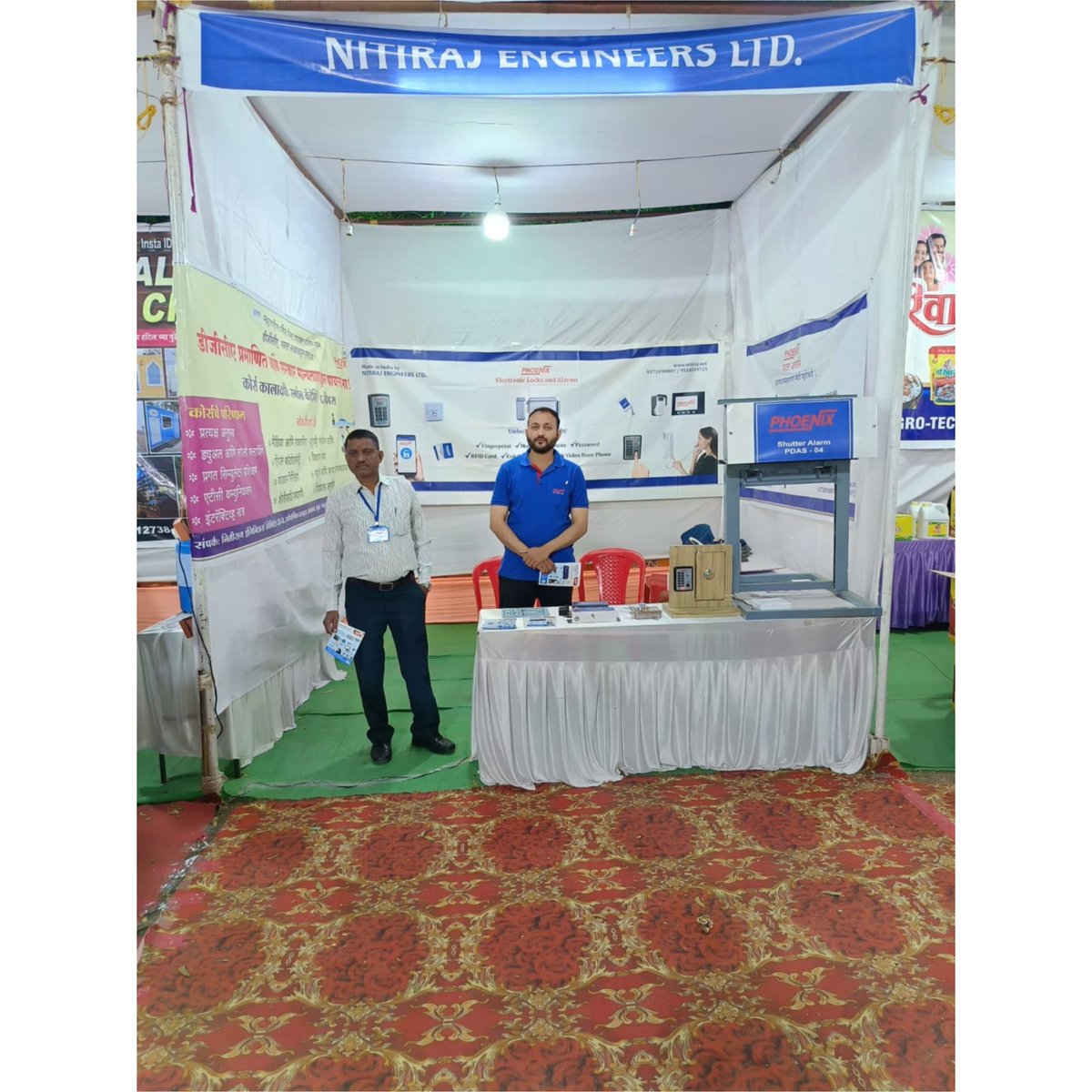 Phoenix_Nitiraj's tweet image. Exhibition season!
Visit our booth and get a demo of all our new products!

#phoenix #nitirajengineersltd #exhibition