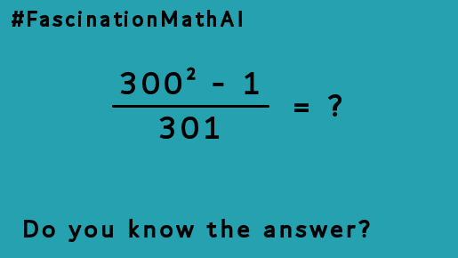 FascinationMath's tweet image. #DailyMathPuzzle #MathIsFun #FacsinationMath